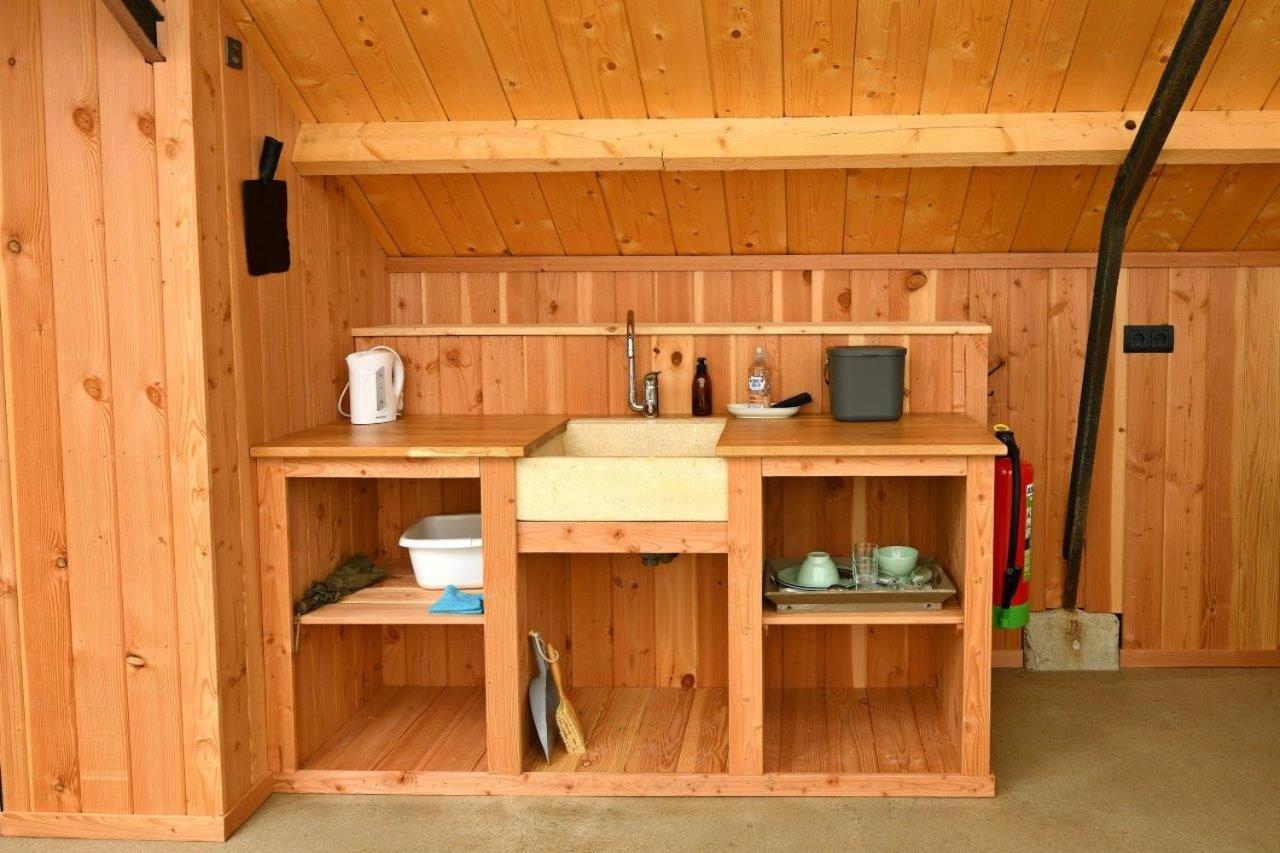 Natuurslaapkamer De Zaadeest Boskamer Lomm Kültér fotó